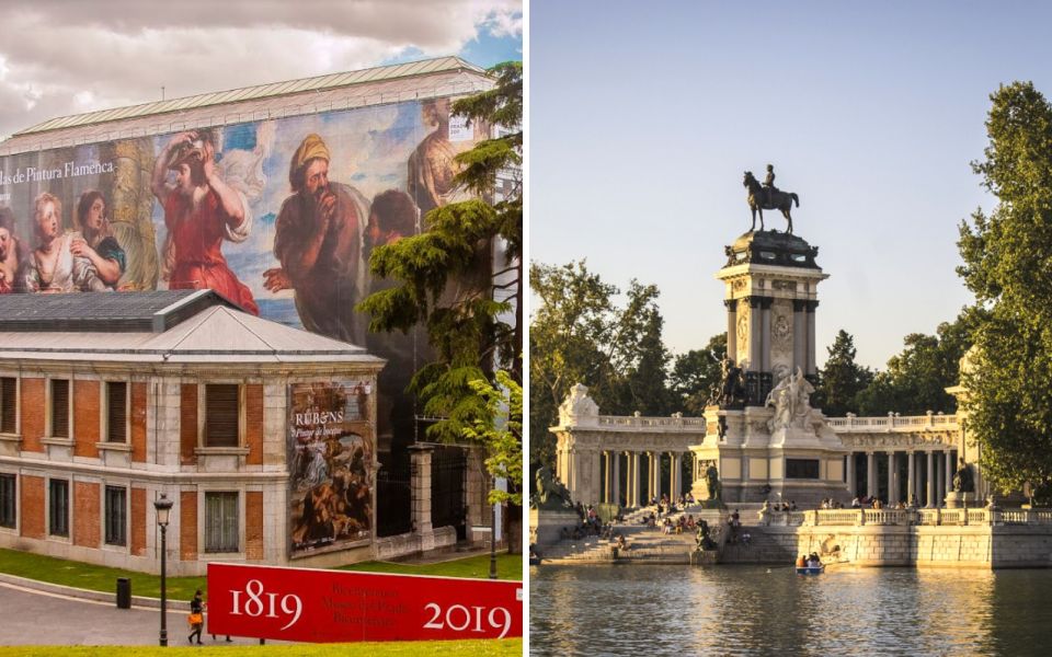 Madrid: Prado Museum and El Retiro Park Guided Tour - Meeting Point Information