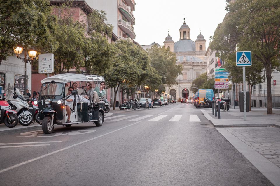 Madrid: Private City Tour by Electric Tuk Tuk - Additional Information