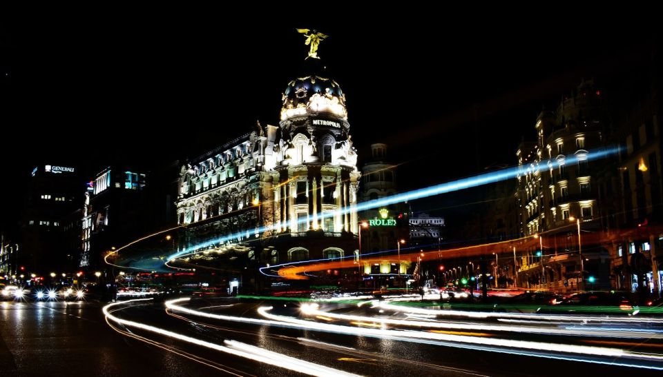 Madrid: Private Guided Night Tour by Car - Tour Description and Vehicle