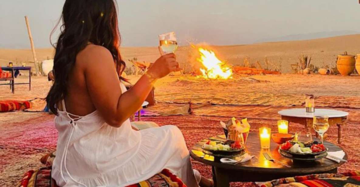 Marrakech: Agafay Desert Sunset Dinner With Music and Show - Additional Activities and Amenities