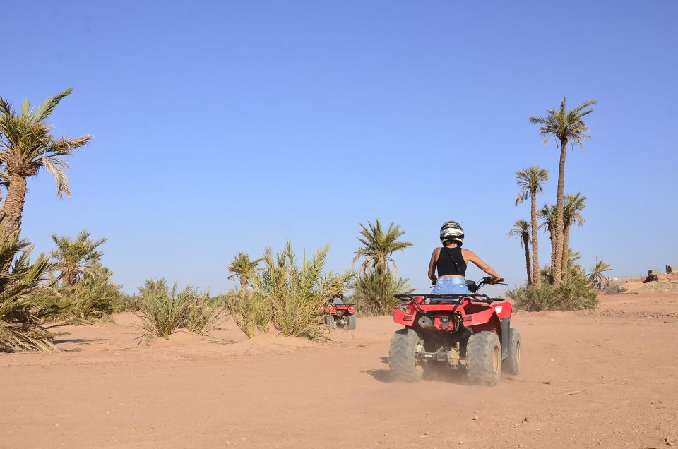 Marrakech: Palmeraie Guided Quad Tour With Tea Break - Product Details