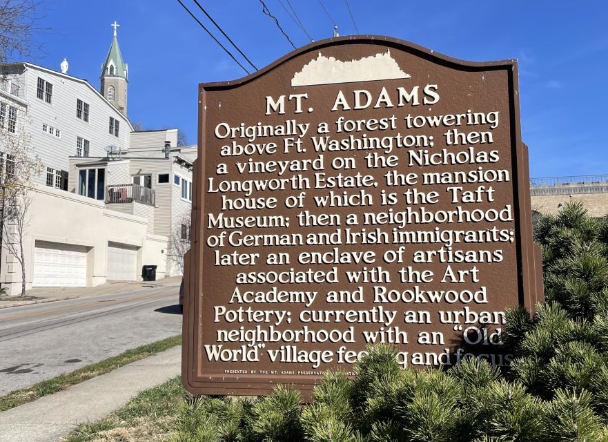 Mt Adams Historic, Cincinnati, App/GPS Audio Walking Tour - Customer Review