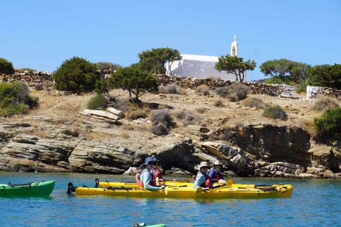 Naxos: Rina Cave Sea Kayak Tour With Snorkeling & Picnic - Highlights