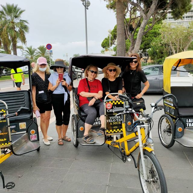 Nice: City Sightseeing Tour by Pedicab With Audio Guide - Accessibility