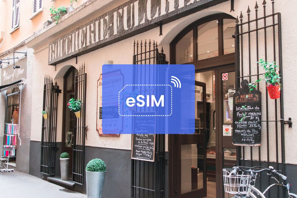 Nice: France/ Europe Esim Roaming Mobile Data Plan - Reservation & Additional Information