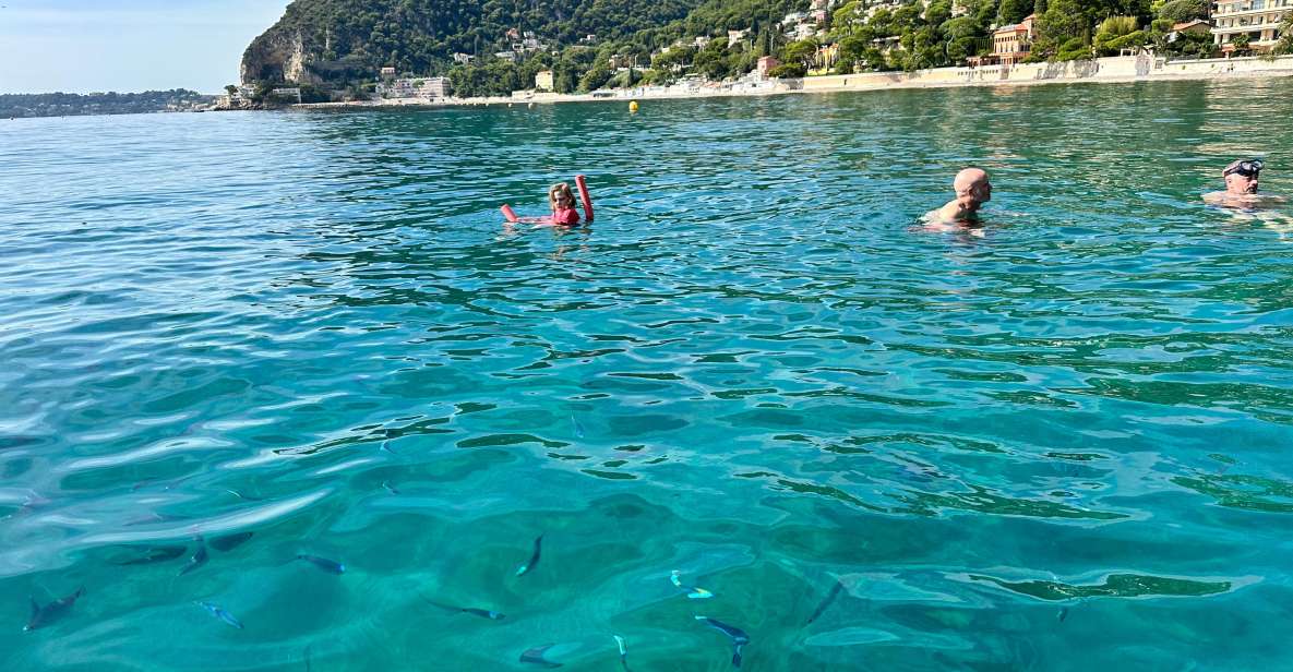 Nice: Mala Caves, Villefranche & Snorkeling Boat Tour - Important Information