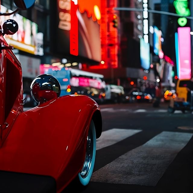 NYC: Vintage Car Night Tour - Gift Option Details