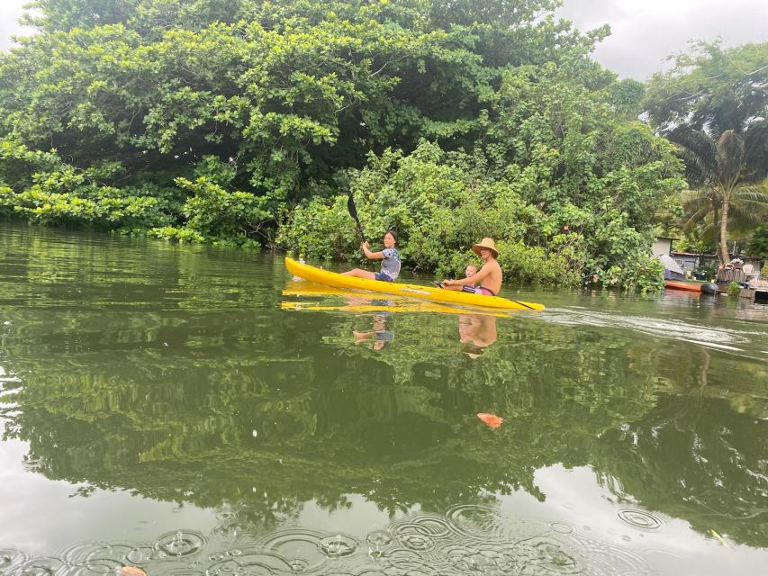 Oahu: Single Person Kayak Rental - Inclusions