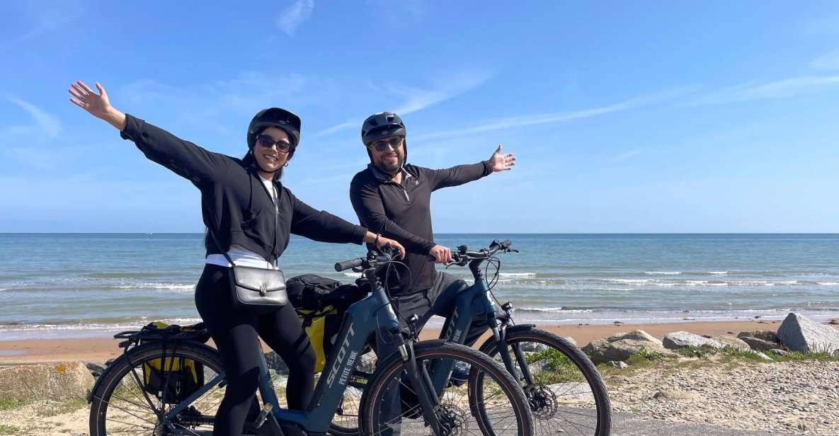 Omaha Beach : Guided Electric Bike Tour - Departure Location