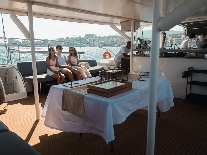 Palma De Mallorca: Half-Day Catamaran Tour With Buffet Meal - Full Itinerary Description