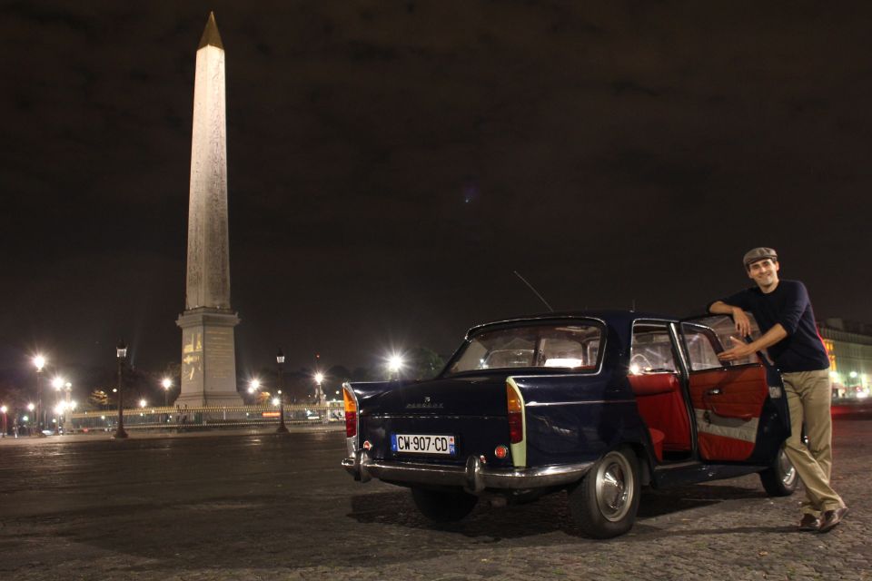 Paris: 1-Hour Tour in a Vintage Car - Additional Details