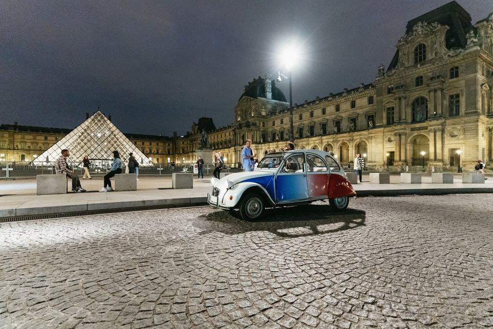 Paris: Discover Paris by Night in a Vintage Car With a Local - Booking Information