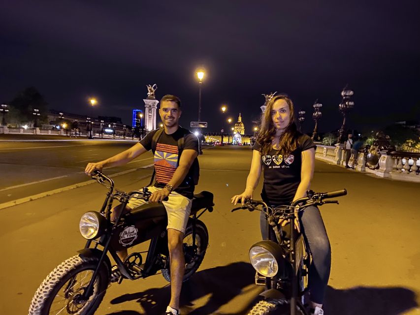 Paris: Eiffel Tower and Notre Dame Night Tour by E-Bike - Customer Review