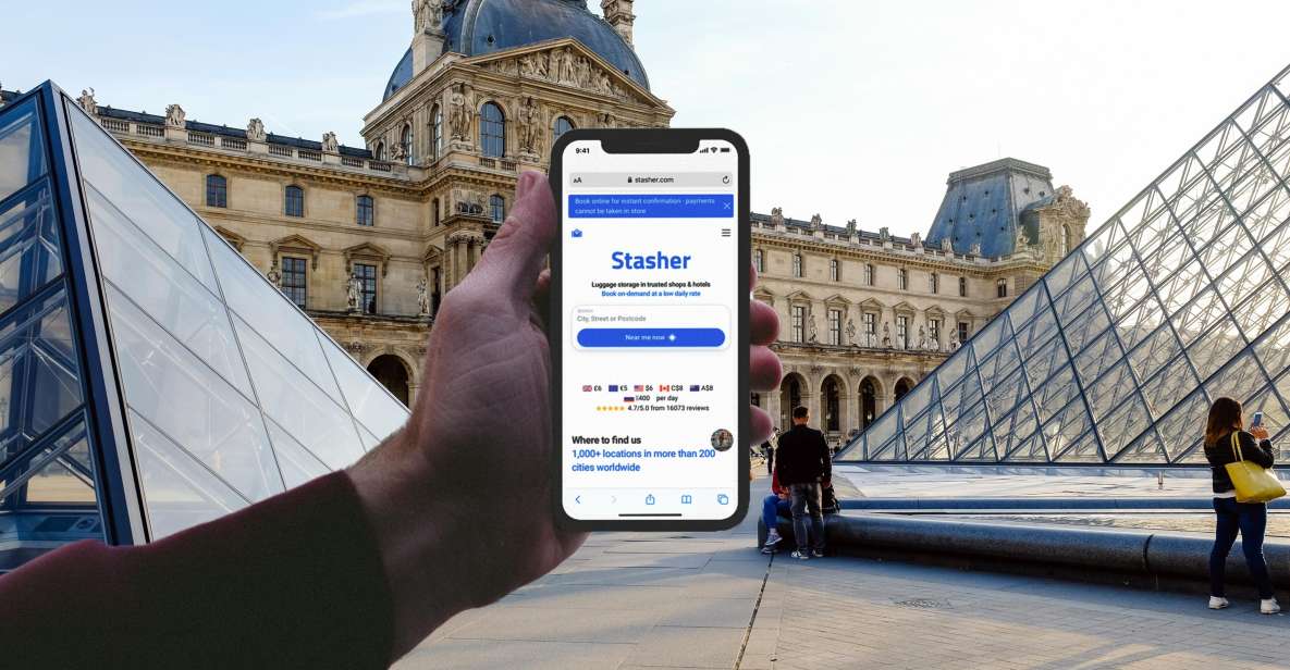 Paris: Luggage Storage in Louvre Museum - Directions