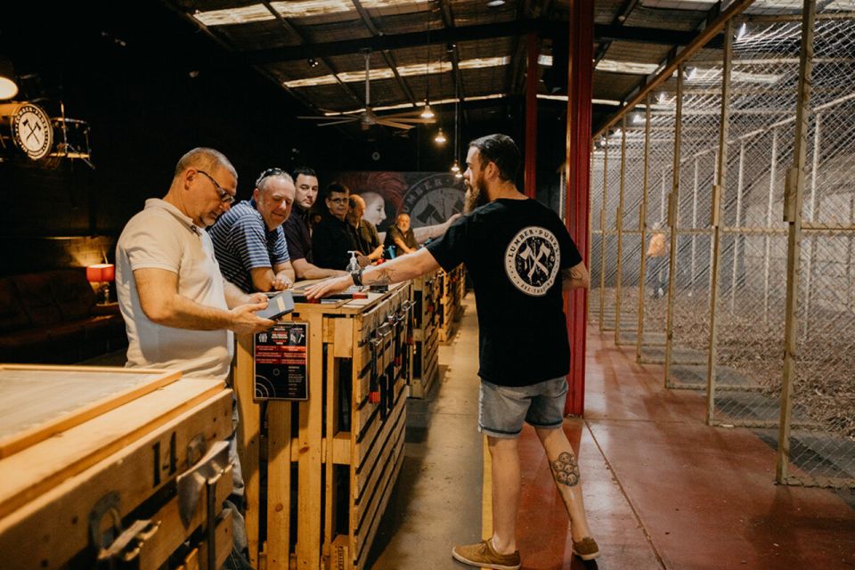 Perth: Lumber Punks Axe Throwing Experience - Inclusions and Safety