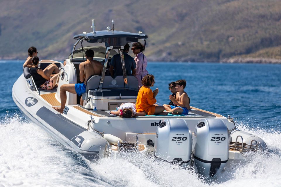 Private Boat Tour Taormina Isola Bella Giardini Naxos 8 Hour - Pricing and Reservation Details