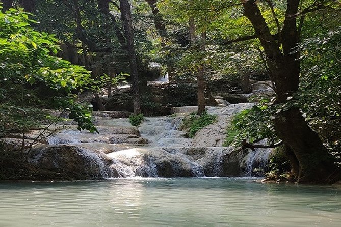 Private Erawan Waterfall & River Kwai Day Trip From Bangkok - Lunch and Relaxation