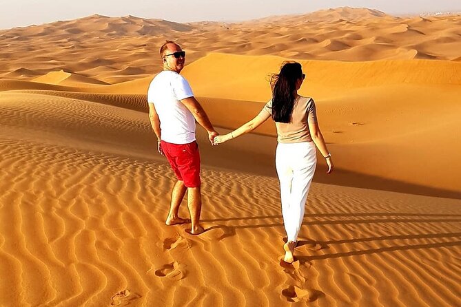 Private Red Dunes Desert Safari in Al Khayma Camp With Dinner - Experience a Private Camp Setup