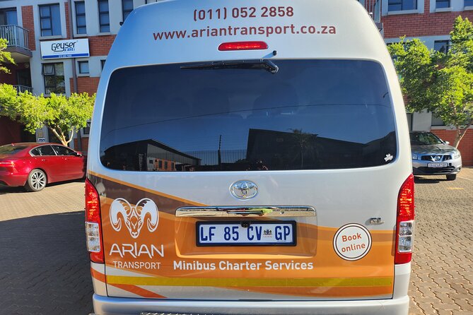 Private Transfer, Airports to Cradle of Humankind & Muldersdrift - Pick-Up Points and Times