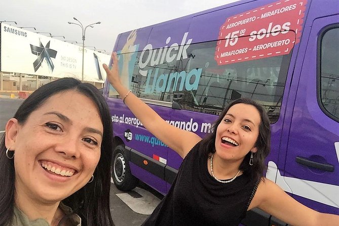 Quickllama: Transfer From Miraflores Kennedy Park to Lima Airport - Common questions