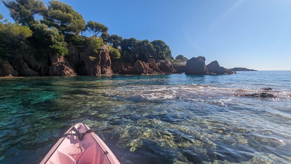 Red Rocks of Agay, Esterel Kayak Guided Visit - Meeting Point