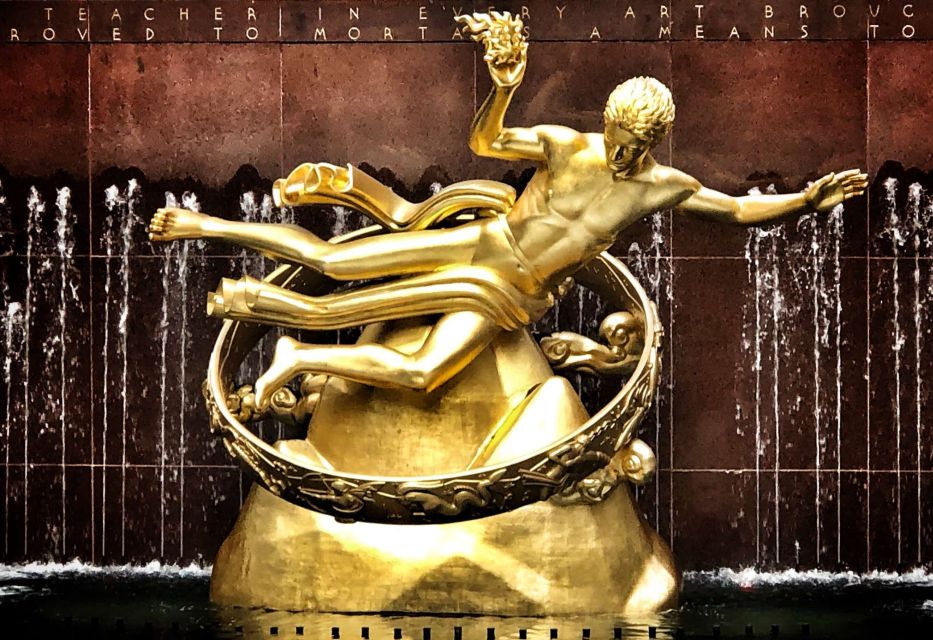 Rockefeller Center Art & History: A Self-Guided Audio Tour - Golden Atlas Statue History