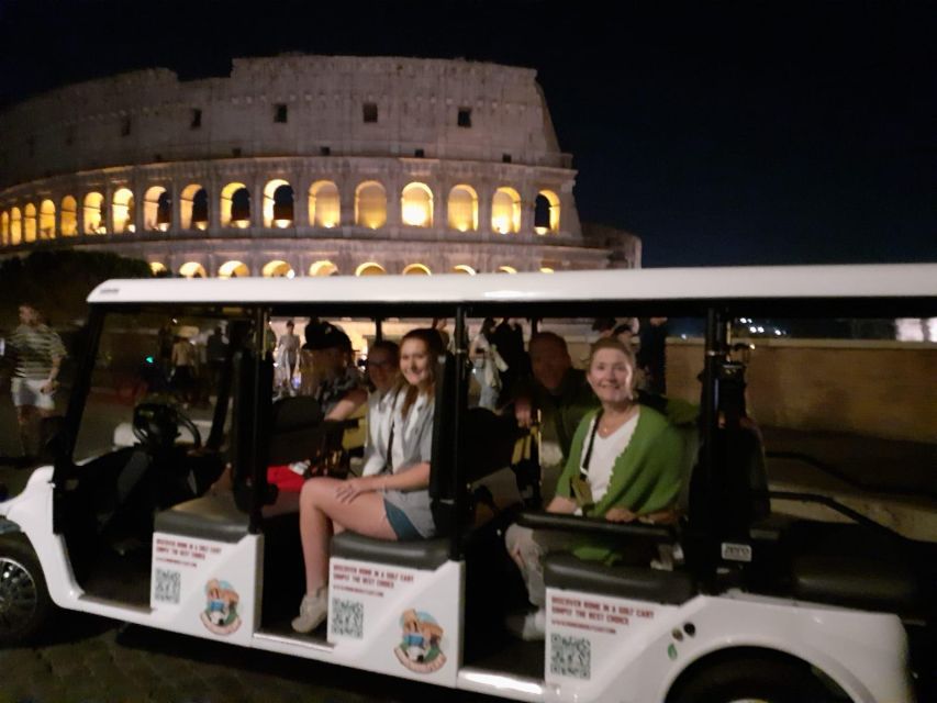 Rome: 2-Hour Sightseeing Night Tour by Golf Cart - Traveler Feedback