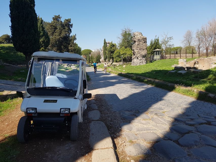 Rome: Appian Way Private Tour by Golf Cart -Official Partner - Common questions