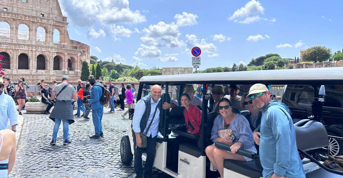 Rome in Golf Cart 6 Hours the Really Top! - Extras