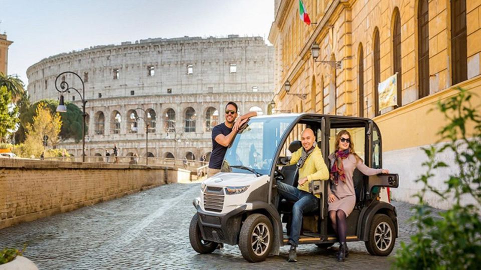 Rome Private Golfcart Tour - Common questions