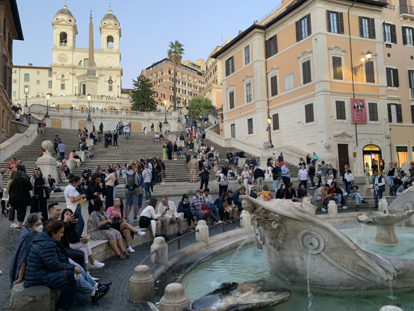 Rome: Private Sunset Walking Tour Through the City Center - Price and Duration