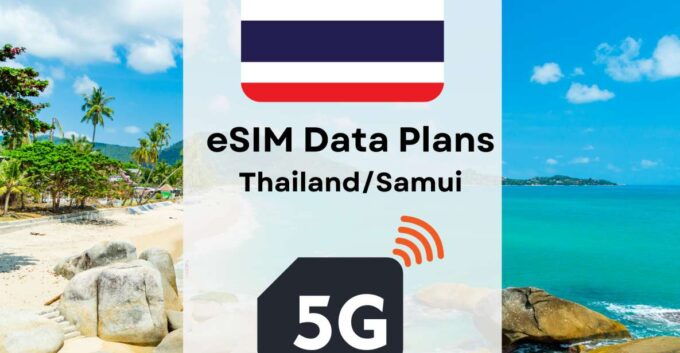 Samui: Esim Internet Data Plan for Thailand 4g/5g - Important Information