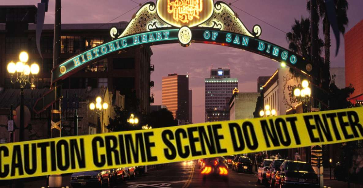 San Diego: Gaslamp Quarter Historic True Crime Walking Tour - Detailed Tour Description and Itinerary