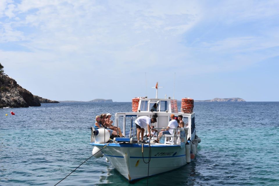 Sant Antoni: Round-Trip Ferry Transfer to Cala Salada Beach - Inclusions and Exclusions