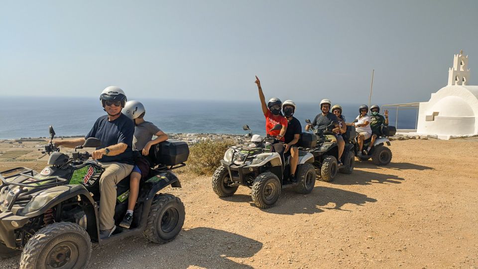 Santorini: ATV Quad Bike Tour With Lunch - Common questions
