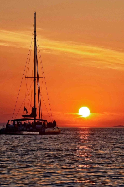 Santorini: Cruise Catamaran With BBQ & Drinks Day of Sunset - Pricing and Duration