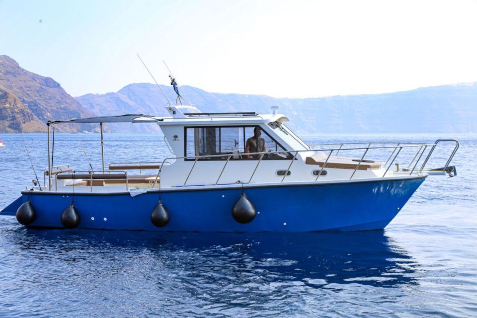 Santorini Private Cruise Sightseeing Tour With BBQ & Drinks - Booking and Cancellation Policy