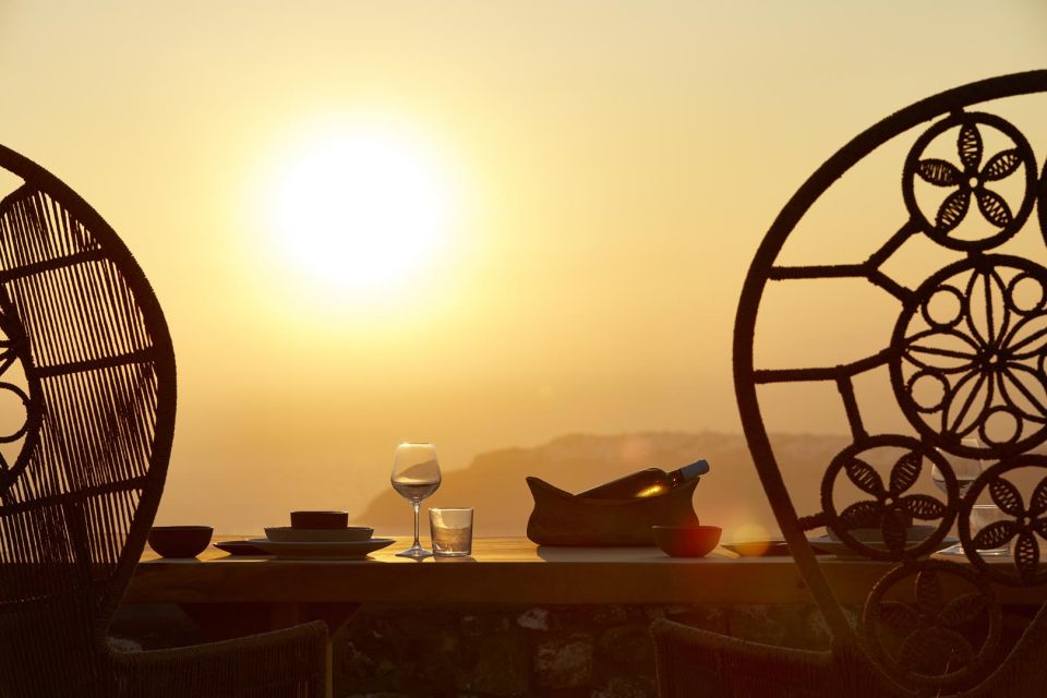 Santorini: Private Romantic Sunset Dinner With Caldera View - Pricing Details