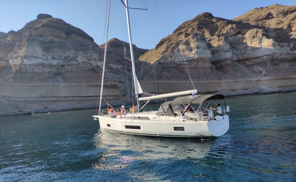 Santorini: Private Sailing Cruise With Meal & Swim Stops - Background