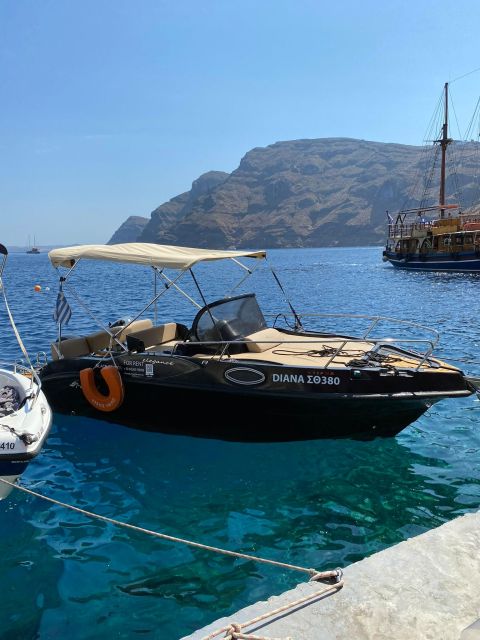 Santorini Rent a Boat License Free - Meeting Point