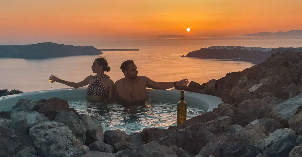 Santorini: Volcanic Hot-Tub Experience With Caldera Views - Booking Information