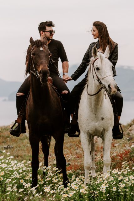 Santorini:Horse Riding Experience at Sunset on the Caldera - Meeting Point Information