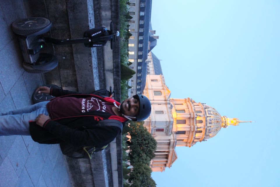 Segway Private Tour Lights of Paris - Logistics