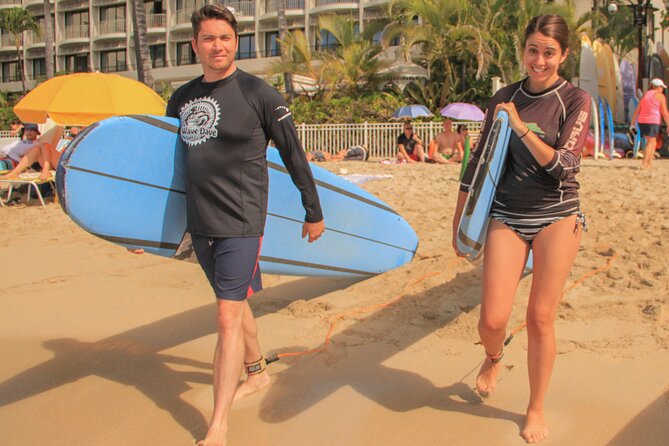 Semi-Private Surf Lesson for 2 or 3 People on Waikiki Beach - Additional Information