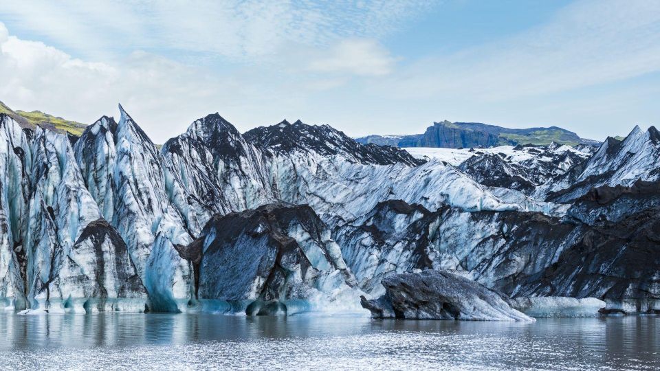 South Coast of Iceland. Black Beach, GlaсIer, Waterfalls... - Serene Glufrabui Waterfall Exploration