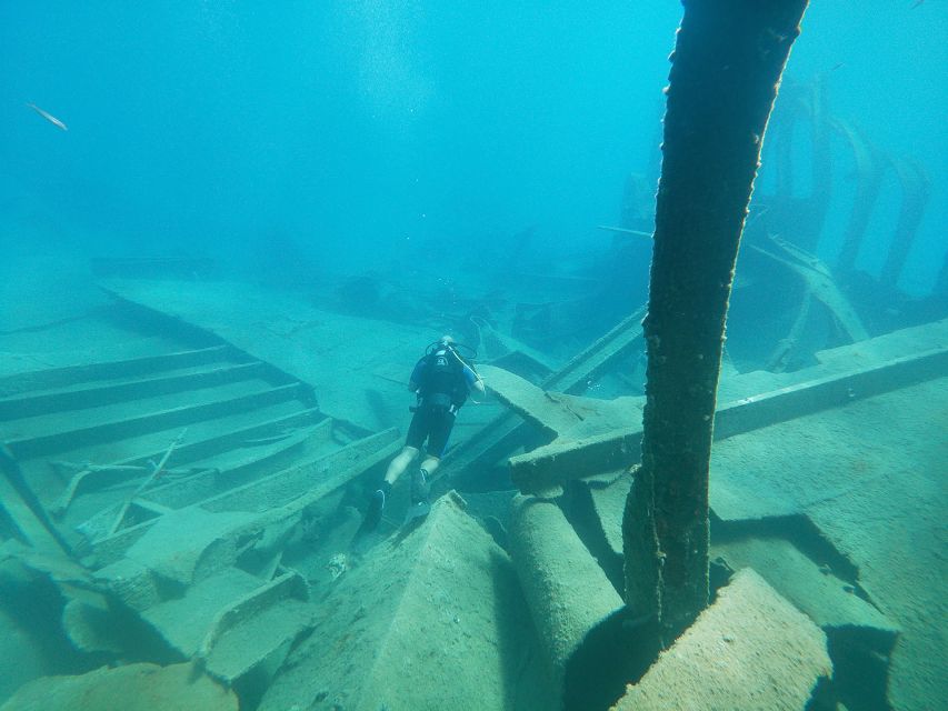 South Crete: Byron Shipwreck Dive With an Instructor - Dive Pickup Information