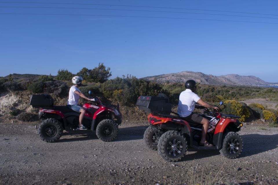 South Rhodes: ATV Quad Guided Tour With Hotel Transfers - Common questions