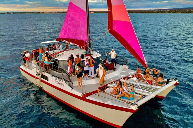 Sunset Sail on a Small Charming Hawaiian Catamaran Maalaea Harbor - Directions and Recommendations