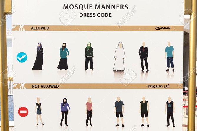 Super Combo - Abu Dhabi Grand Mosque Visit and One Day 02 Parks - Safety Guidelines