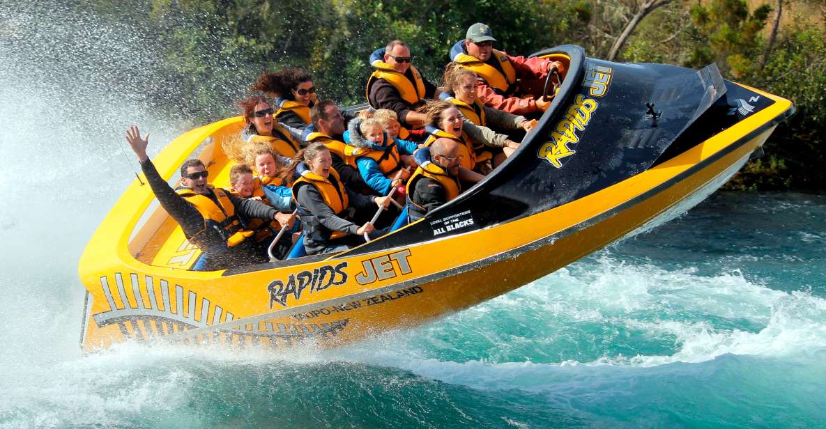 Taupo: Waikato River Jetboating Adventure - Free Cancellation Policy